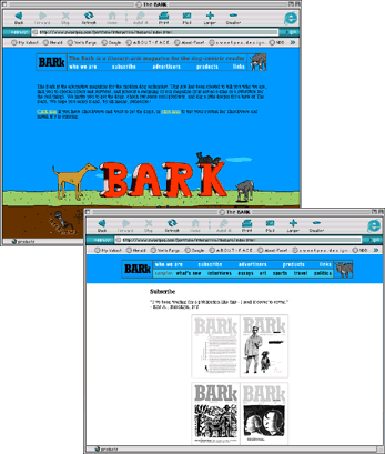 The Bark website