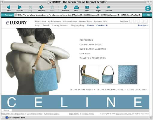 eLuxury Celine Brand Boutique