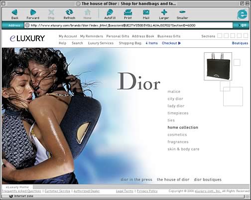 eLuxury Dior Brand Boutique