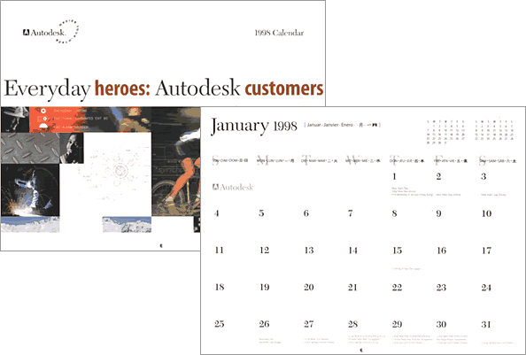 Autodesk calendar
